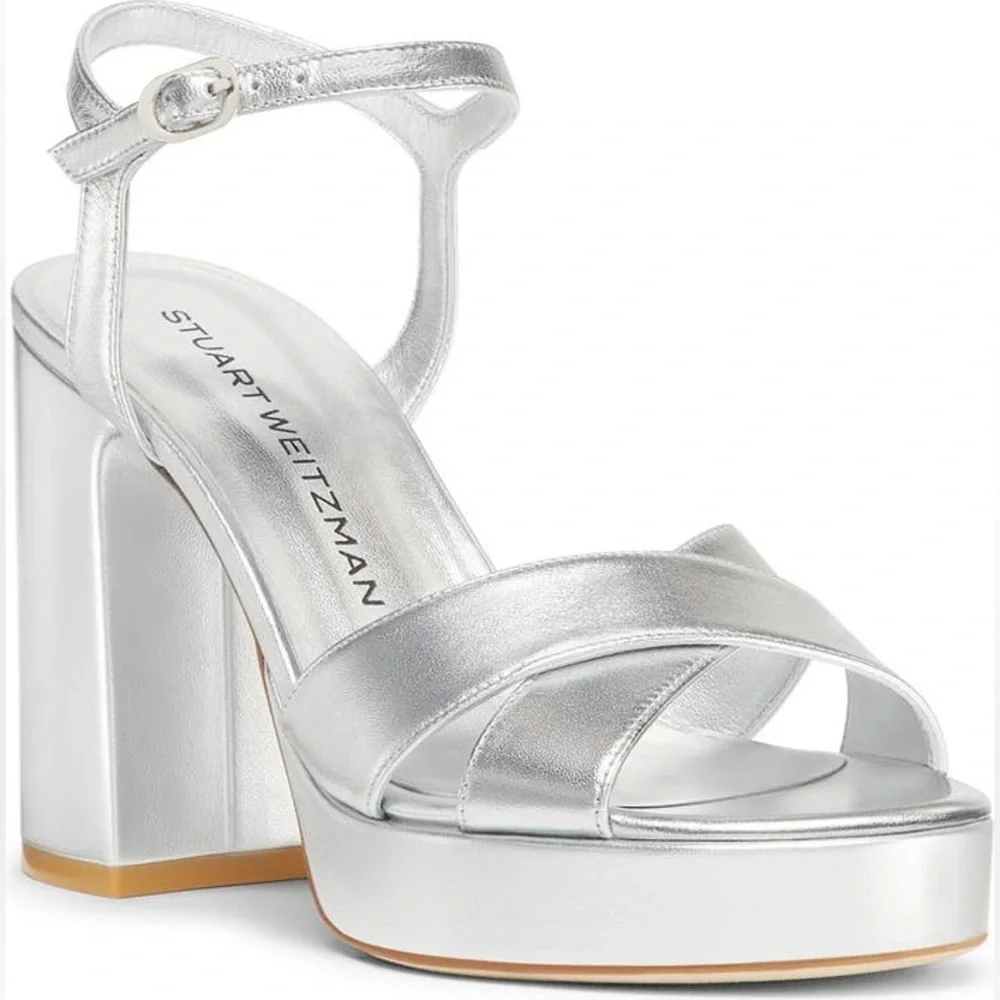 Stuart Weitzman Dayna Platform Sandals Size 9